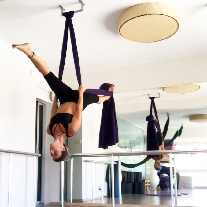 Selin Koldas - Aerial Silk Yoga
